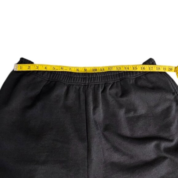 Brunette The Label Womens Sweat Shorts, Black, Pull On, Lounge,Plus Size 3XL/4XL - Picture 3 of 8
